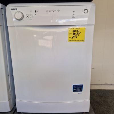 BEKO FULL SIZE DISHWASHER MODEL DL1243