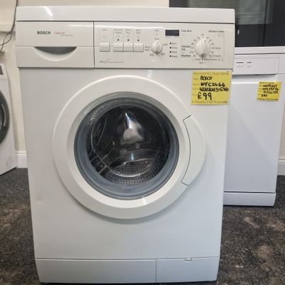 SLIMLINE BOSCH WASHING MACHINE MAXX4 4Kg  MODEL WFC2466