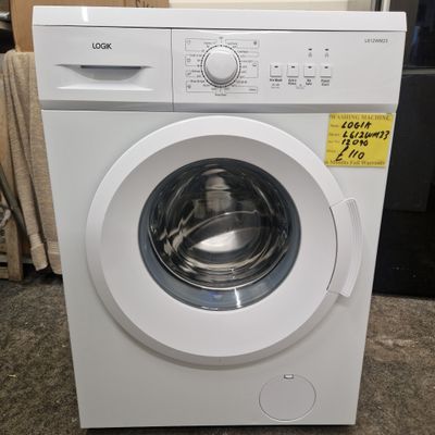 LOGIK 6KG WASHING MACHINE  DIGITAL DISPLAY MODEL L612WM15