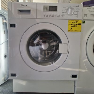 INTEGRATED NEFF WASHER DRYER 7Kg/4Kg  MODEL V6320XGB
