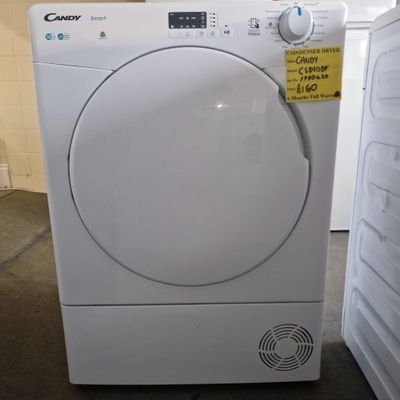CANDY 10KG SENSOR CONDENSER TUMBLE DRYER  MODEL CSD10DF