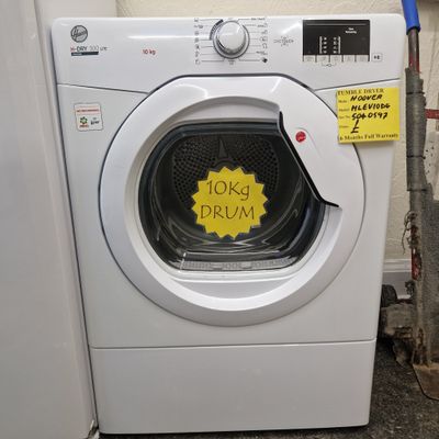 HOOVER SENSING VENTED DRYER MASSIVE 10kg  MODEL HLEV10DG