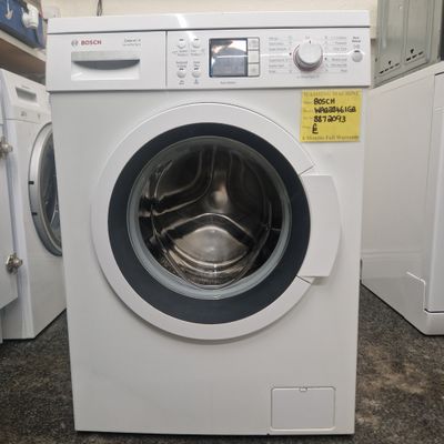 BOSCH 8Kg WASHING MACHINE EXXCEL 7 VARIO PERFECT 1400 SPIN SPEED WAQ28461