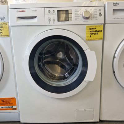 BOSCH 8Kg WASHING MACHINE EXXCEL 7 VARIO PERFECT 1400 SPIN SPEED WAQ28461