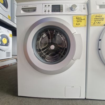 BOSCH 8Kg WASHING MACHINE EXXCEL 7 VARIO PERFECT 1400 SPIN SPEED WAQ28461
