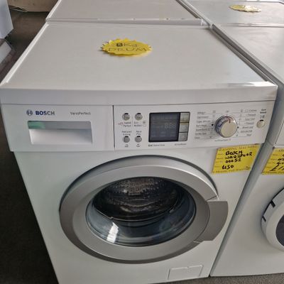 BOSCH 8Kg WASHING MACHINE EXXCEL 7 VARIO PERFECT 1400 SPIN SPEED WAQ28461