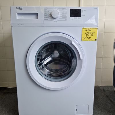 BEKO 7Kg 1200 SPIN WASHING MACHINE MODEL WTK72011