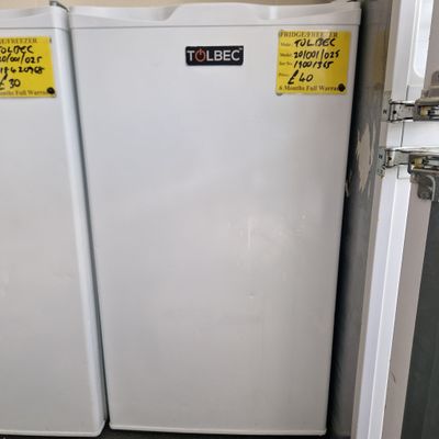 TOLBEC ICEBOX SLIMLINE FRIDGE MODEL  84 CM TALL, 45 CM WIDE MODEL 20/001/025