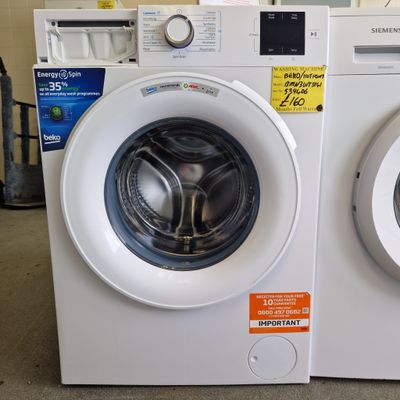 BEKO HOTPOINT 8KG TOP OF THE RANGE 6 MONTHS OLD !! 8Kg  MODEL BMN3WT3841