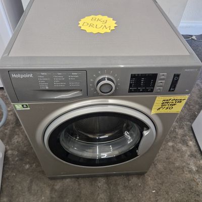 HOTPOINT GREY/ SILVER  8KG A++  MODEL NM10844