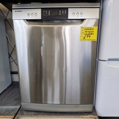 TEKNIX STAINLESS STEEL EFFECT FULL SIZE  DISHWASHER MODEL TFD6155