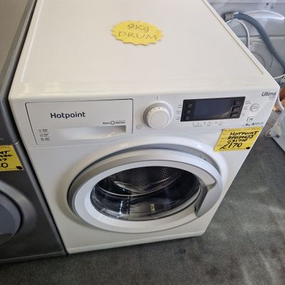 HOTPOINT WASHING MACHINE DIRECT INJECTION  INVERTER MODEL 9KG A+++MODEL RPD9467J