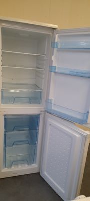 LOGIK FROSTFREE FRIDGE FREEZER 153 CM TALL, 50CM&nbsp;WIDE MODEL LFC50W12