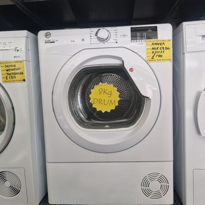 HOOVER SENSING CONDENSER DRYER MASSIVE 9kg  MODEL HLEC9DG