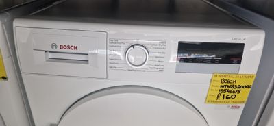BOSCH SENSOR CONDENSER TUMBLE DRYER 8Kg MODEL WTN83200GB