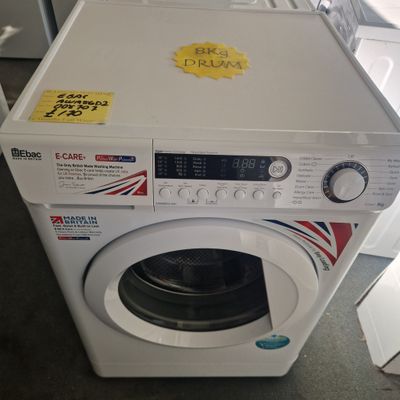 EBAC (MADE IN BRITAIN) 8Kg 1600 SPIN MODEL AWM86D2