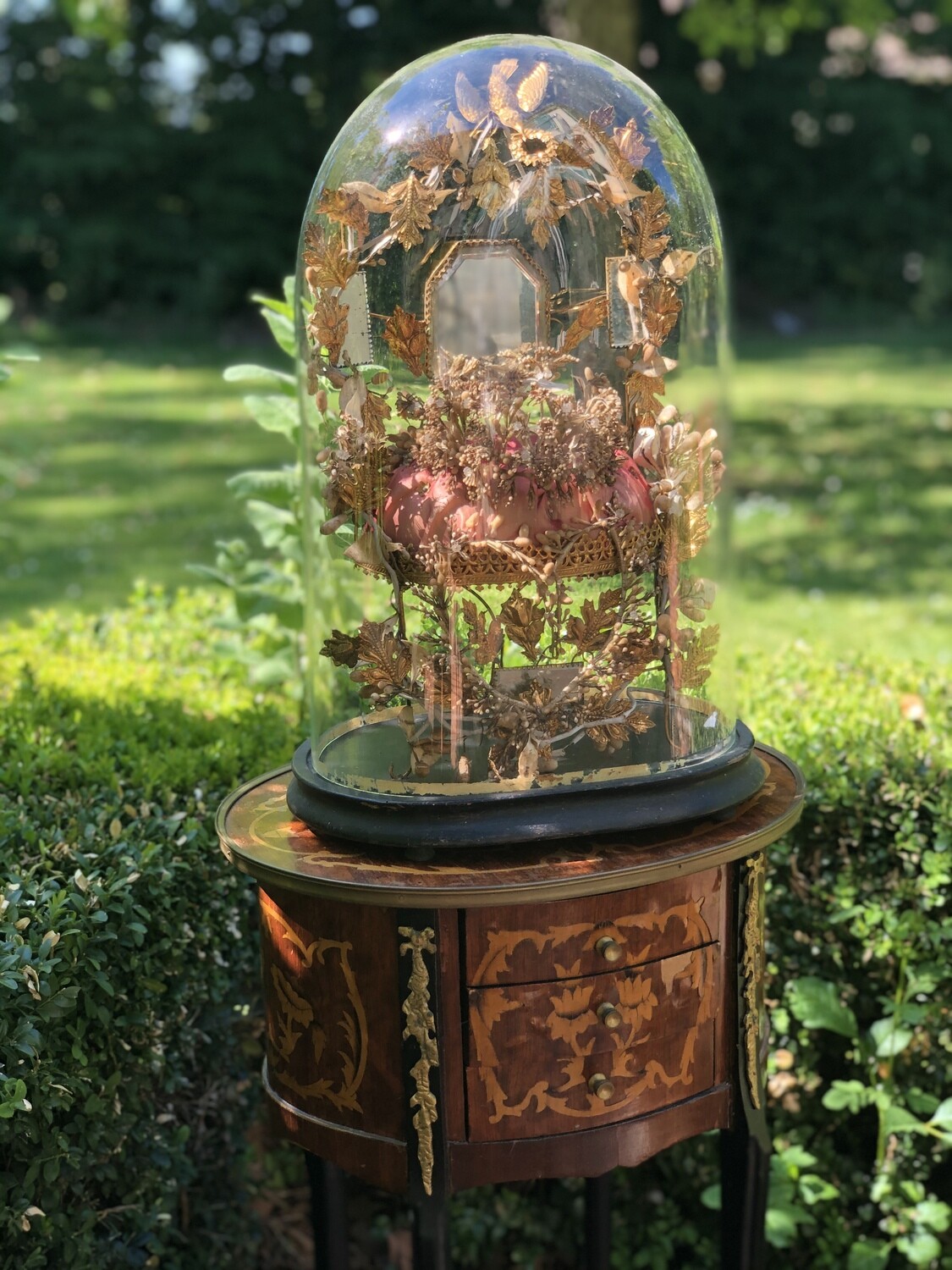 Très grand globe de mariée complet