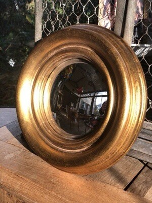 Miroir convexe or 25 cm