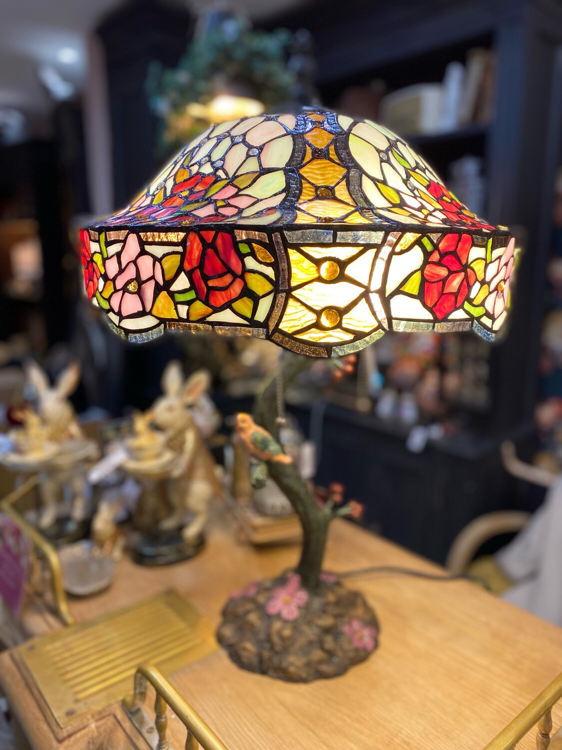 Lampe Tiffany Brocante - Lampes Tiffany - Luminaires