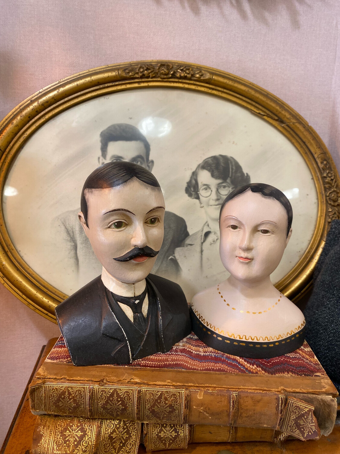 Couple de marottes 15 cm