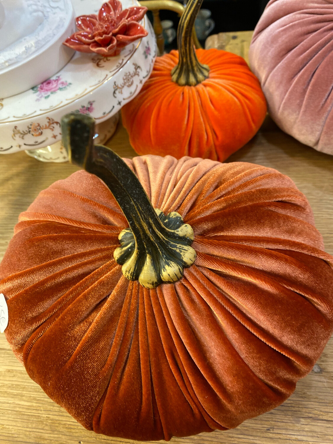Grande citrouille orange 25 cm