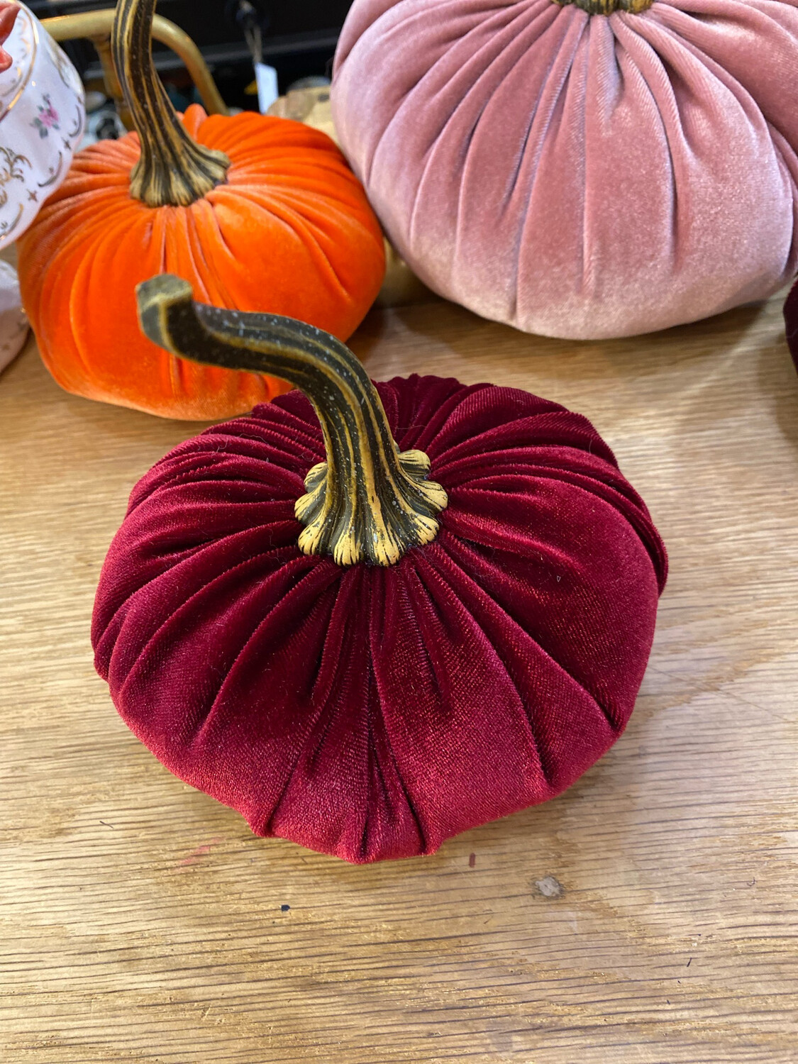 Citrouille moyenne Bordeaux 15 cm
