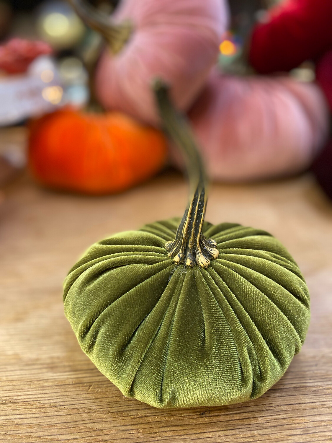 Citrouille moyenne 15 cm vert
