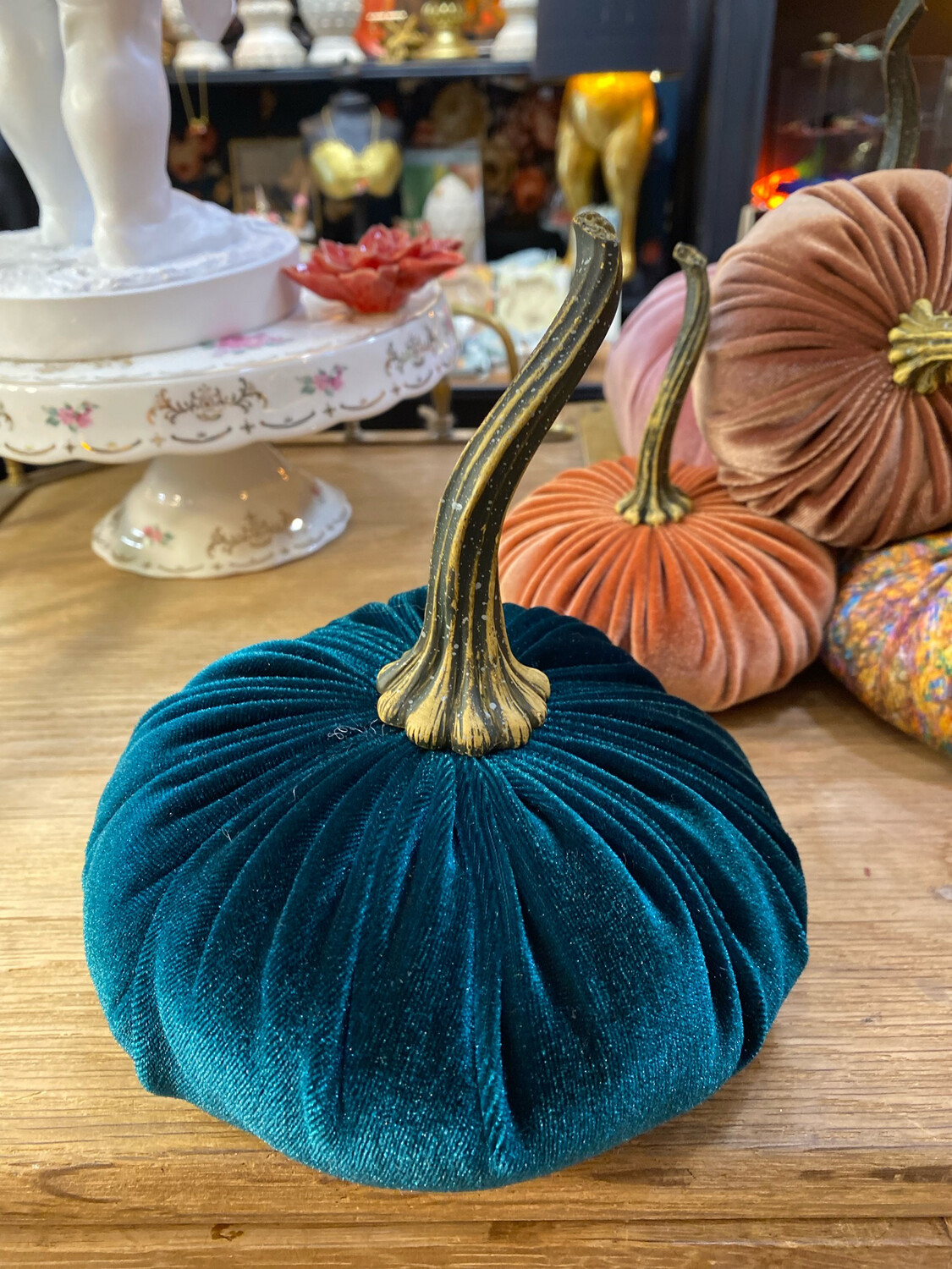 Citrouille moyenne emmeraude 15 cm