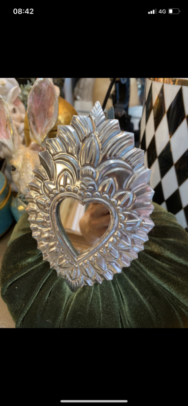 Miroir ex voto 12 cm artisans mexicains