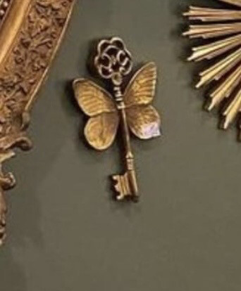 Clef papillon 18 cm