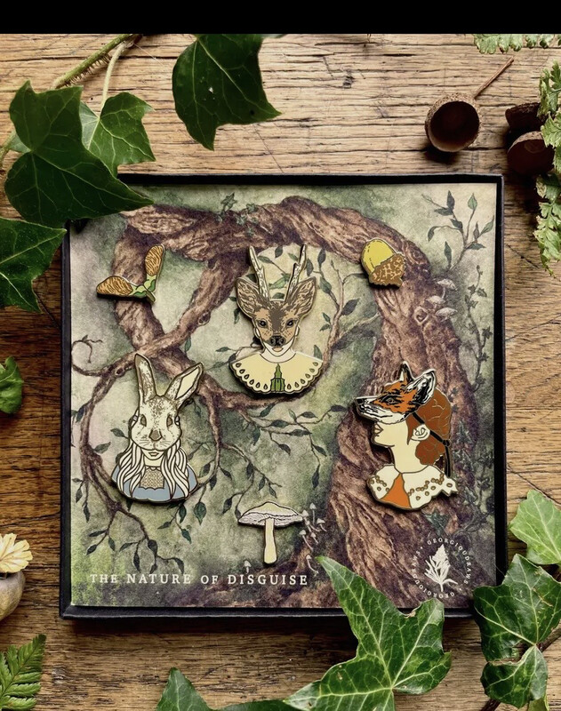 Coffret 5 broches Fairy Alice