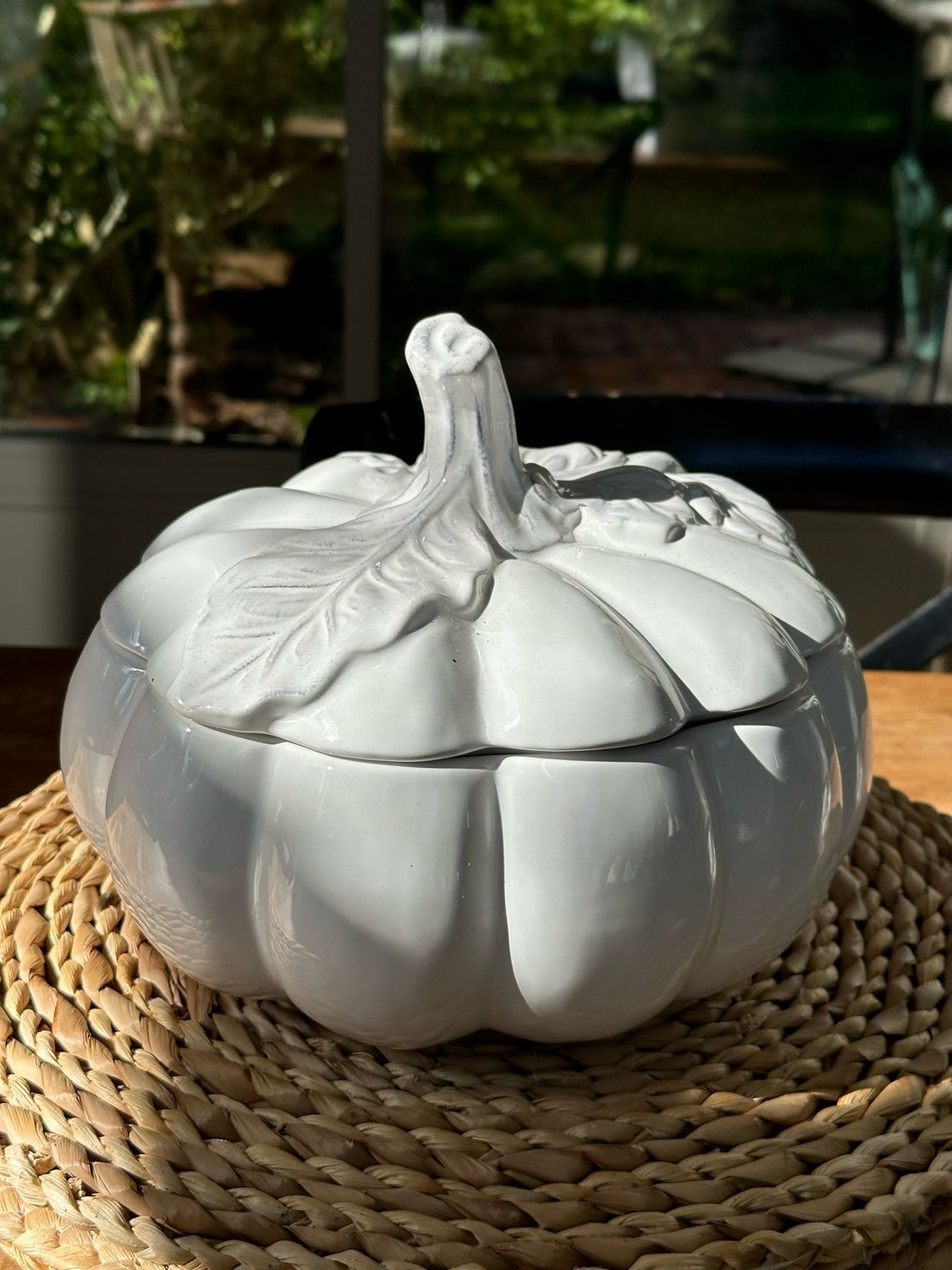 Soupière citrouille en céramique 30 cm