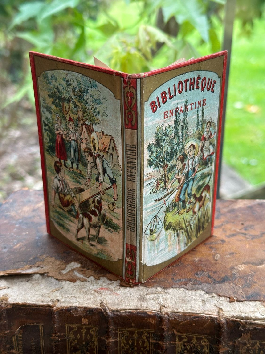 Petit livre bibliothèque enfantine 