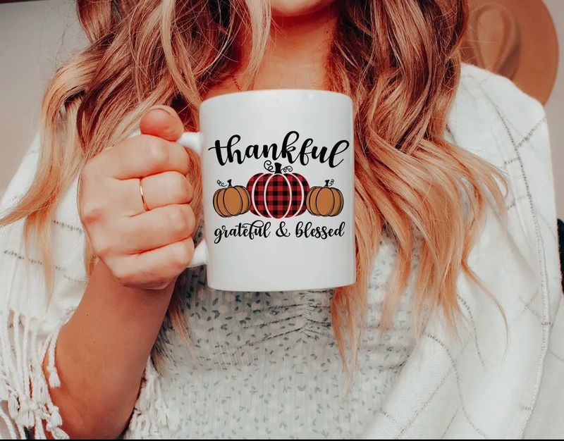 Mug citrouille d’automne 