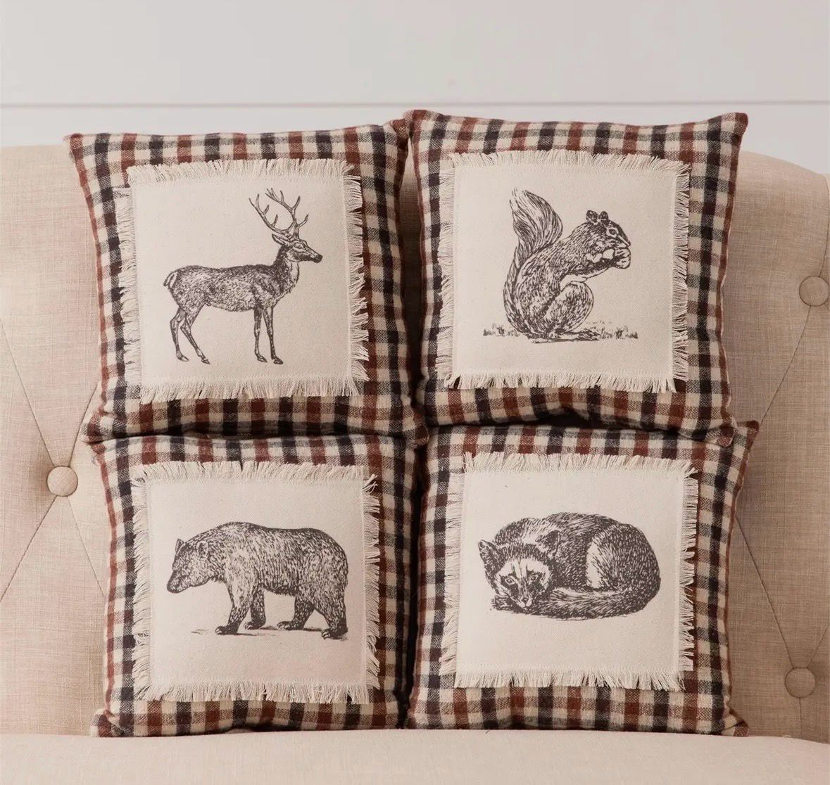 Coussin woodland 
