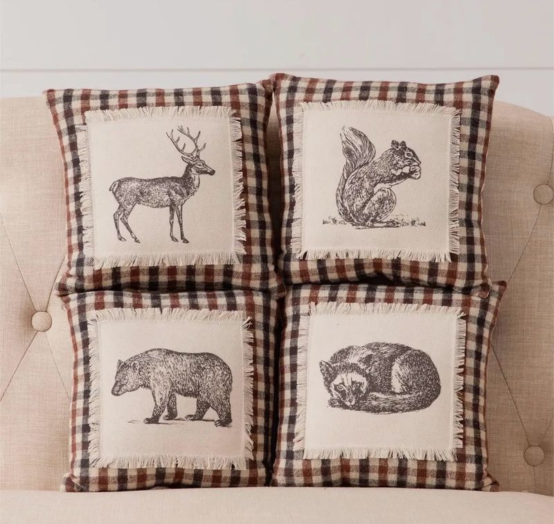 Coussin woodland 