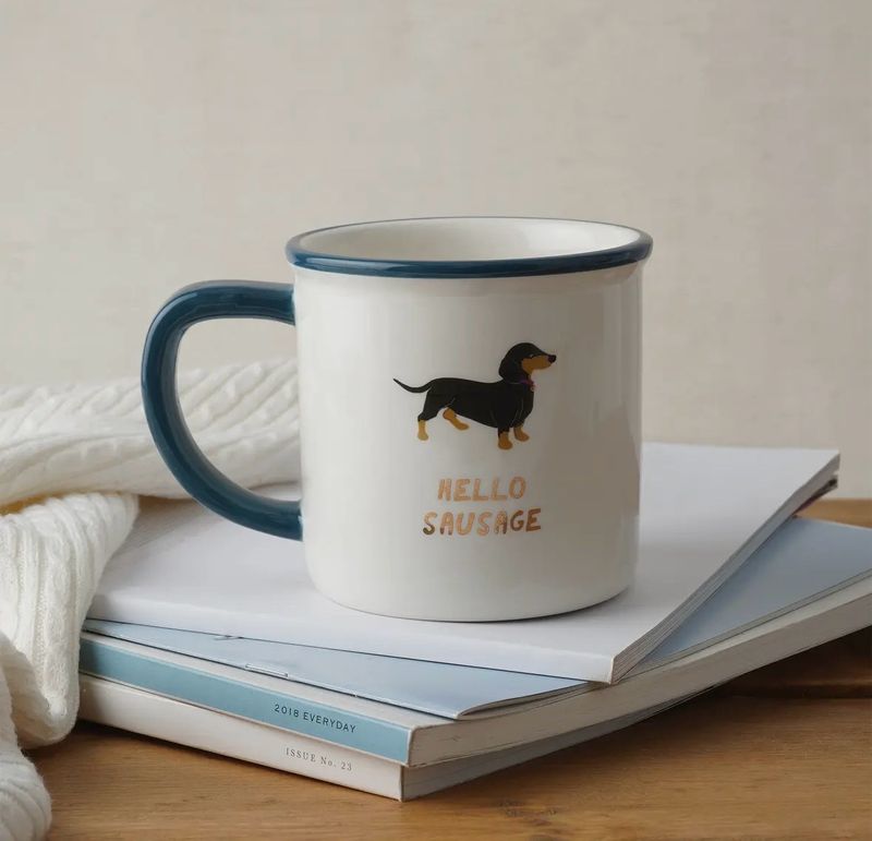 Mug céramique Hello sausage