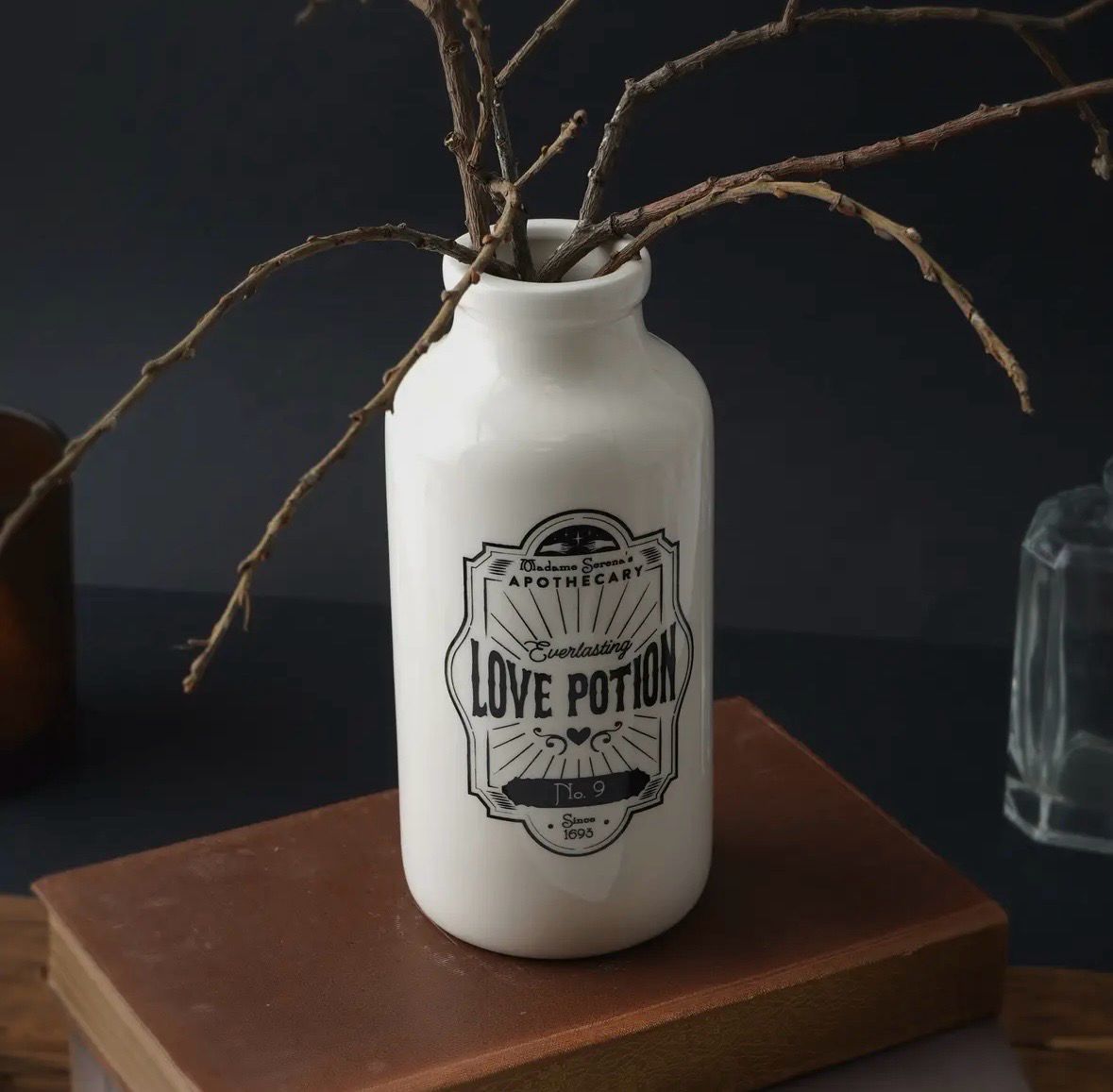 Bouteille en céramique love potion