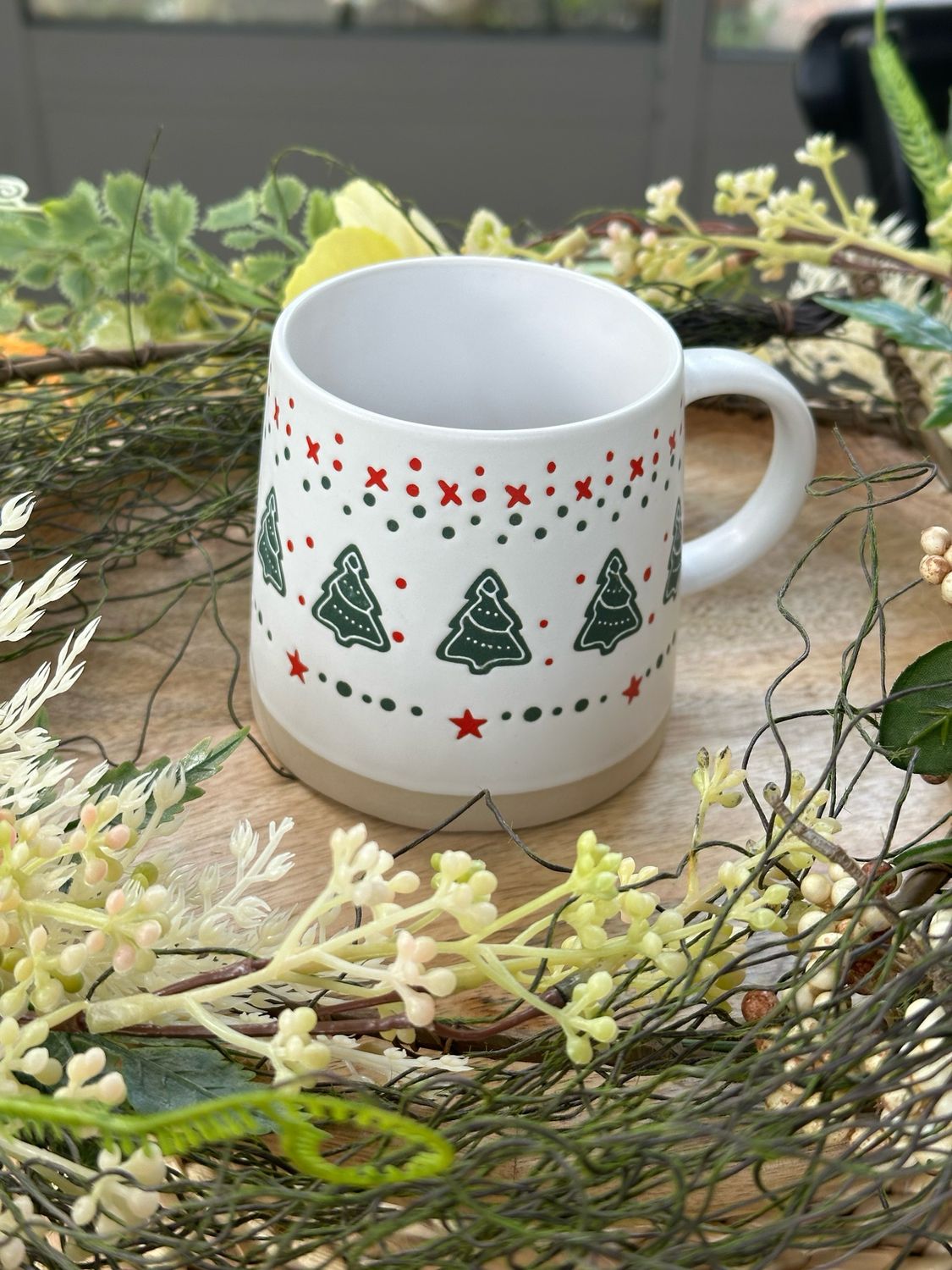 Mug en gré  artisanal sapin 