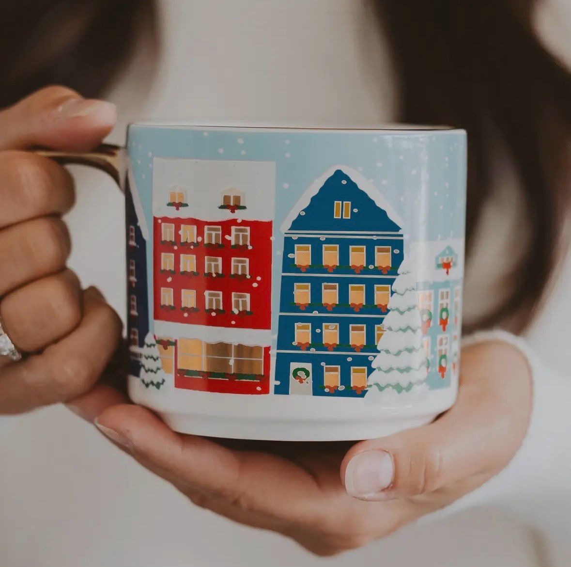 Mug Christian village 