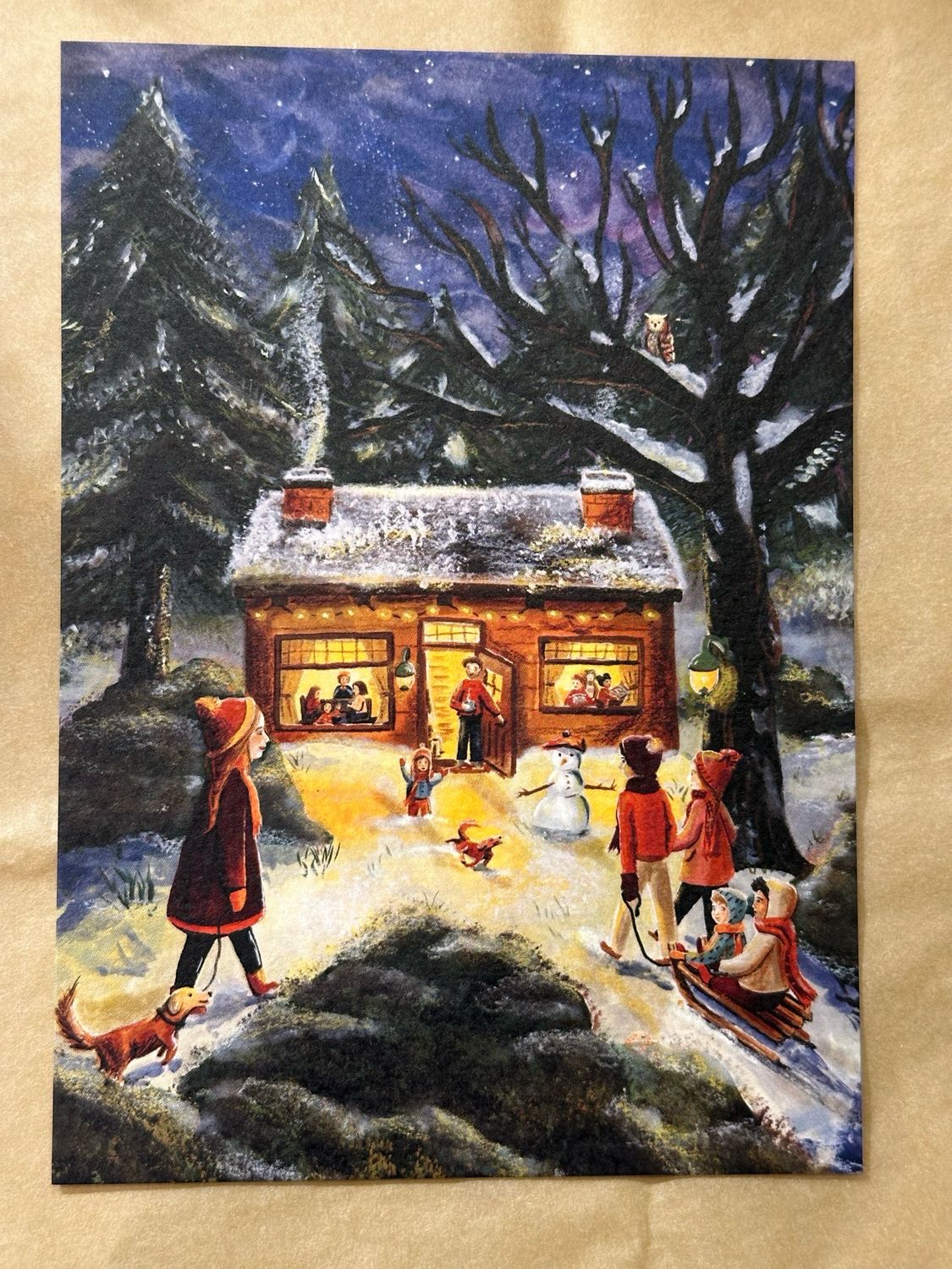 Carte de Noël Esther Bennink 