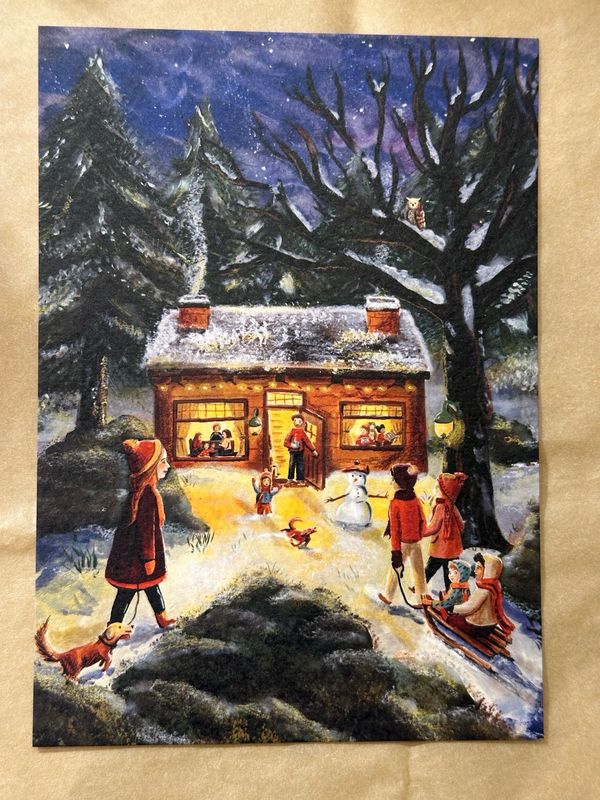 Carte de Noël Esther Bennink 