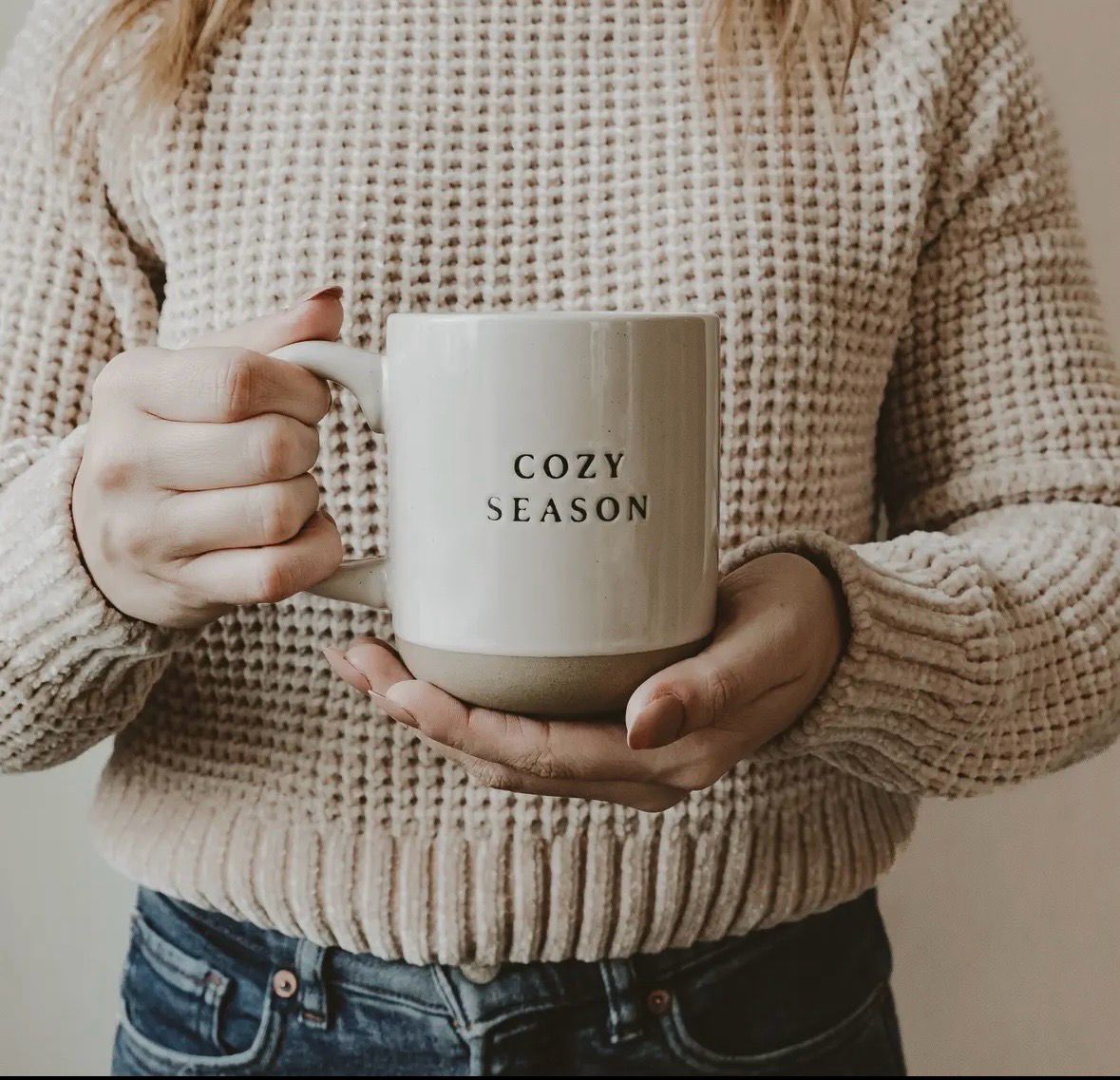 Mug cosy en gré émaillé 