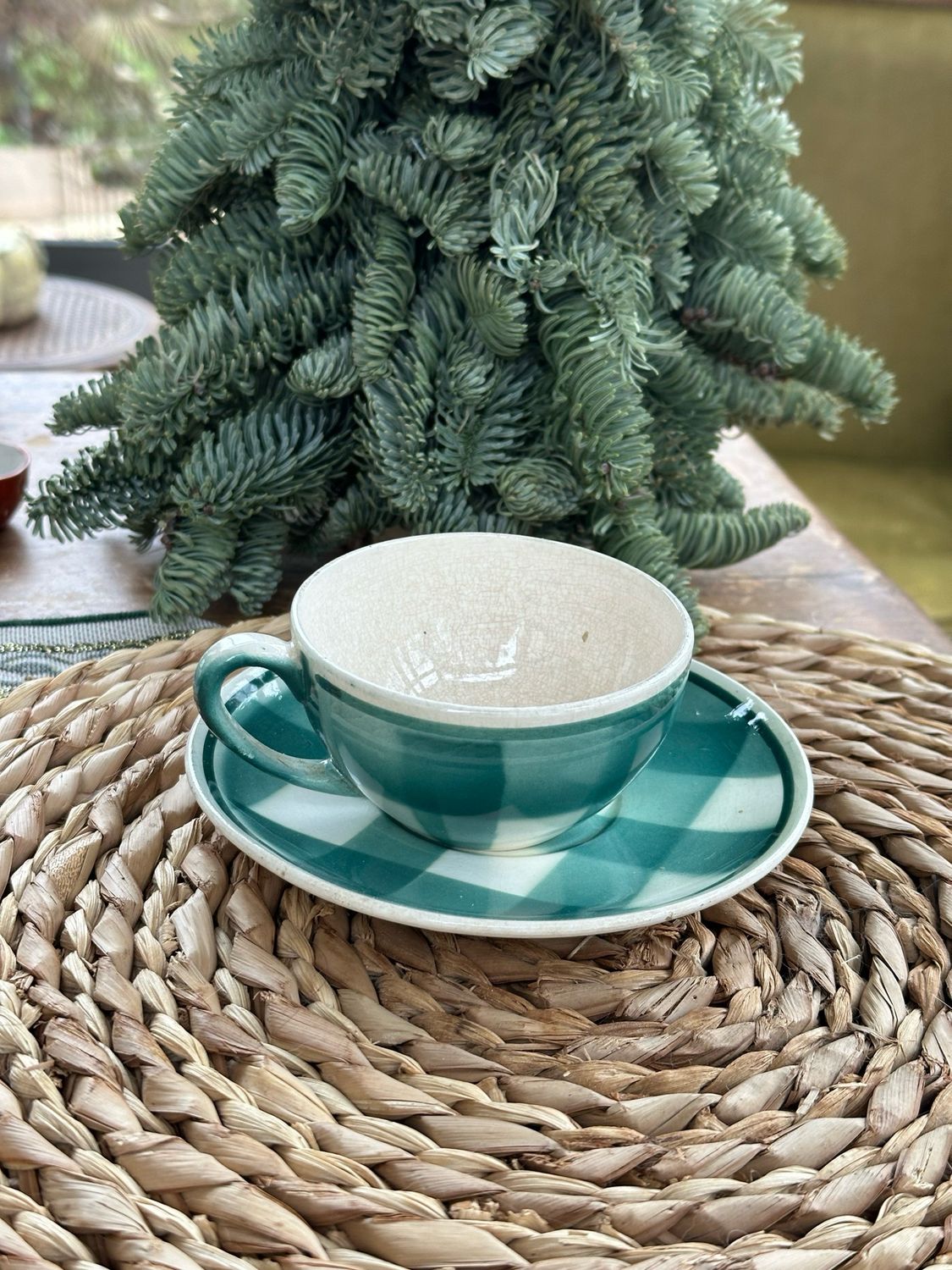 Ensemble tasse terre de fer