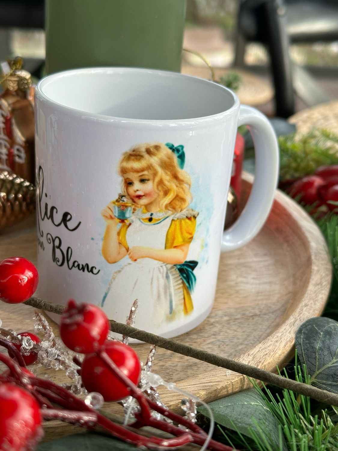 Mug collector Alice et le lapin blanc