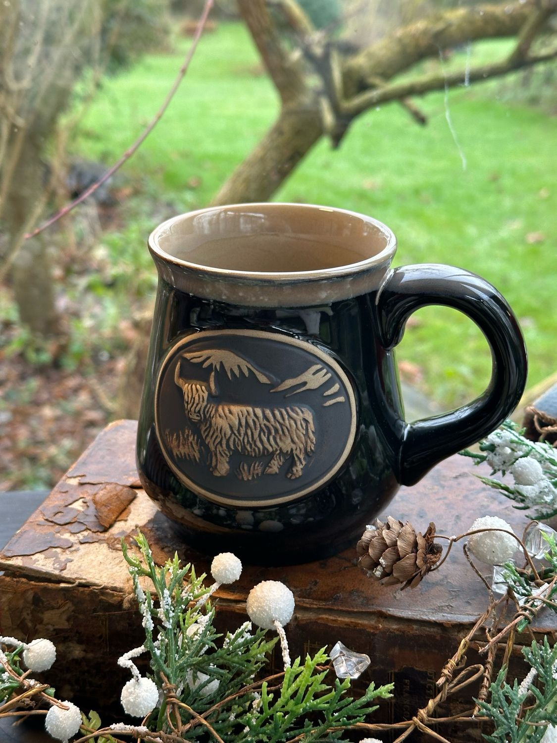 Mug Highland noir