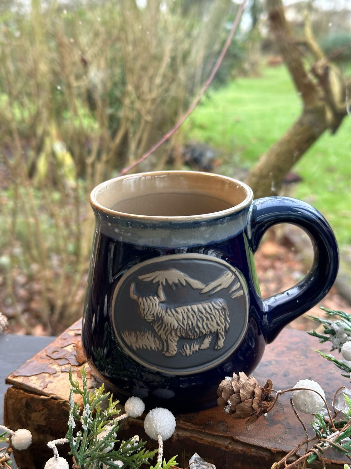 Mug Highland bleu 