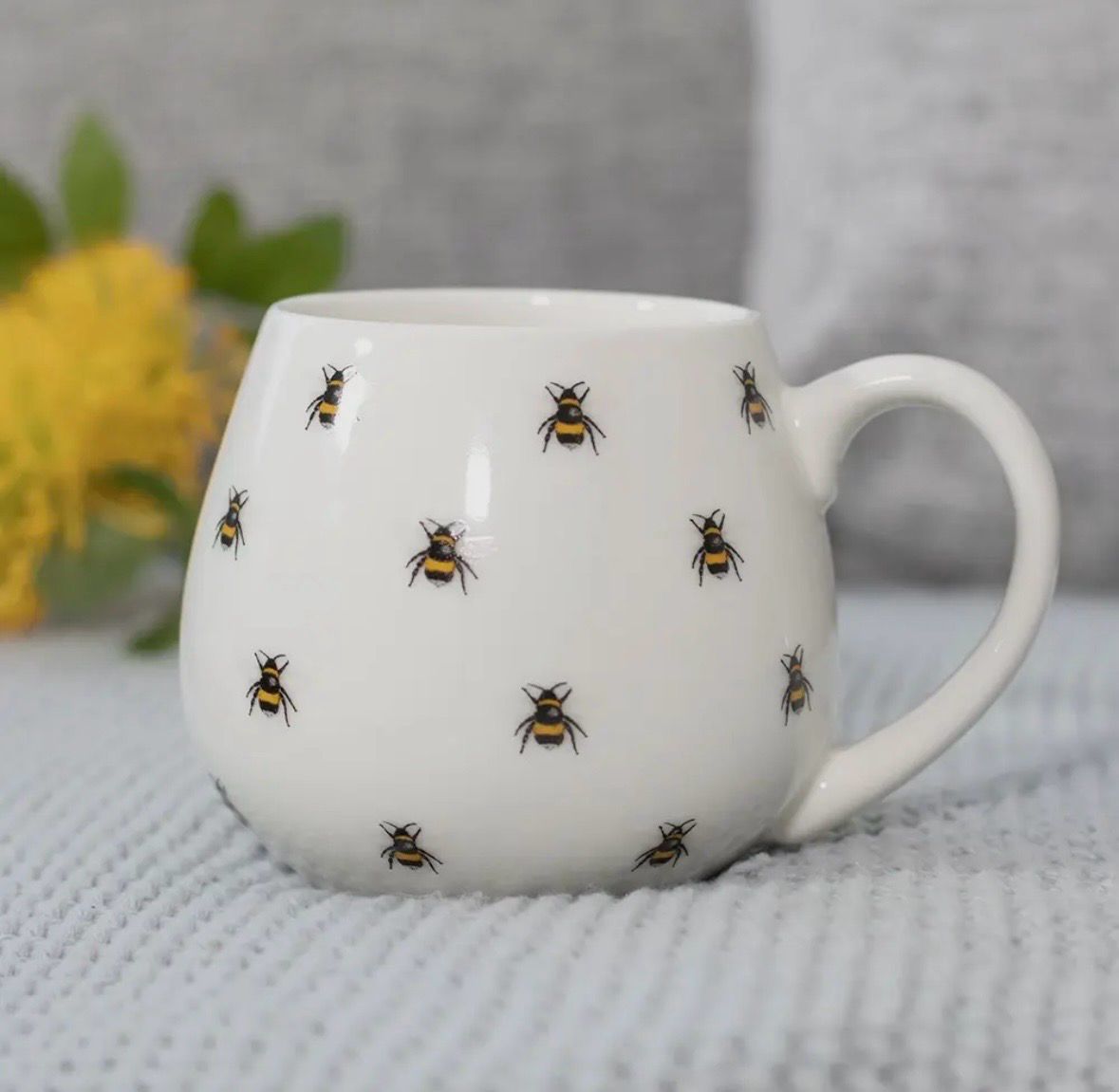 Mug rond abeille 400 ml