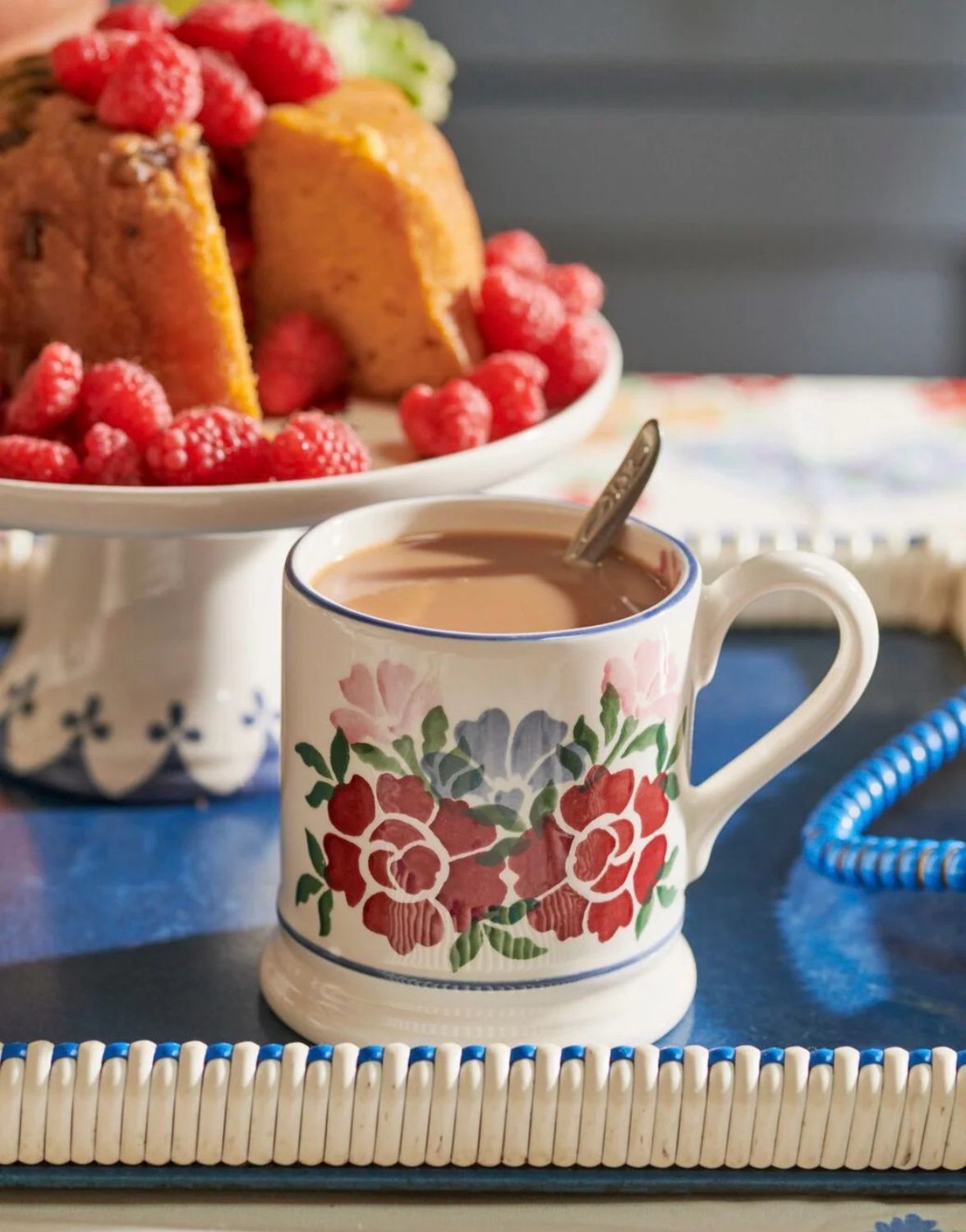 Mug antique Roses