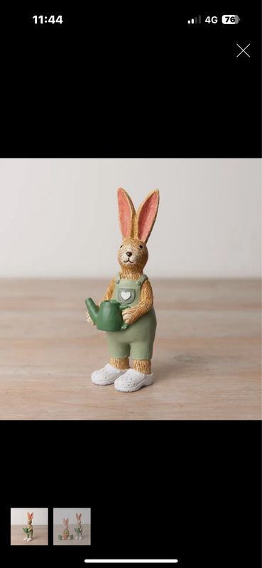 Lapin jardinier 14 cm